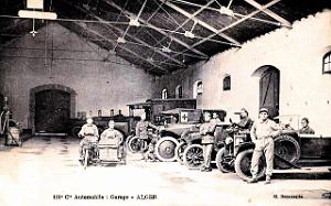 2201- Alger - 101e Compagnie Automobile - Garage